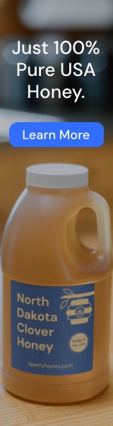 Wild clover honey from Sperry Honey